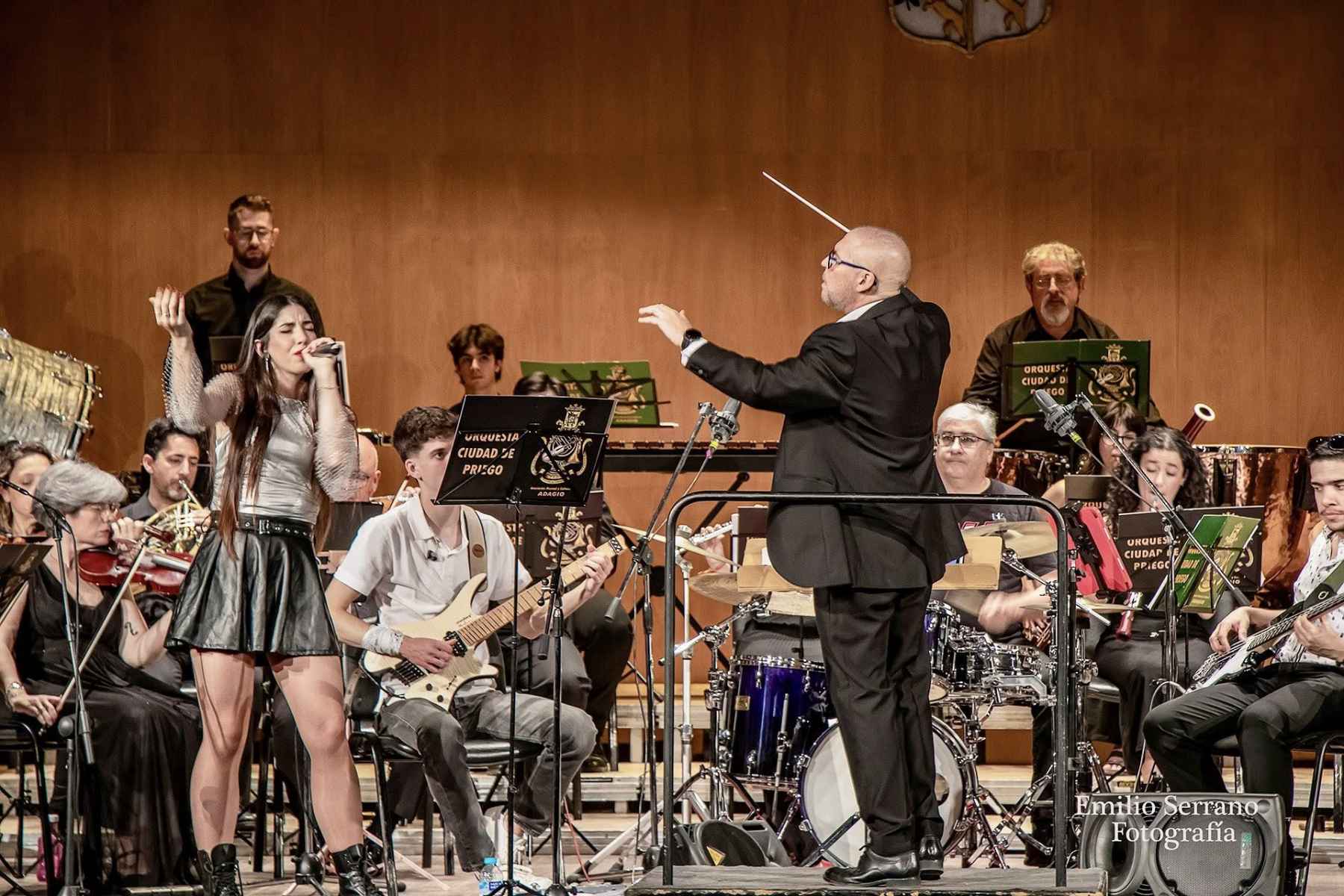 Instante del concierto.