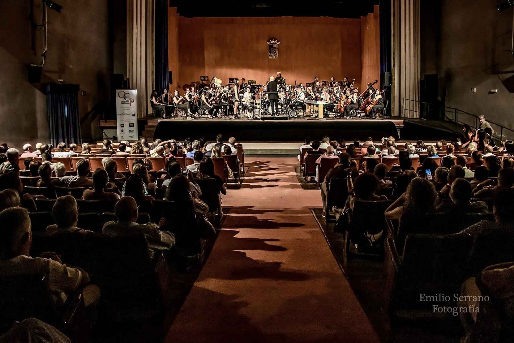 Instante del concierto.