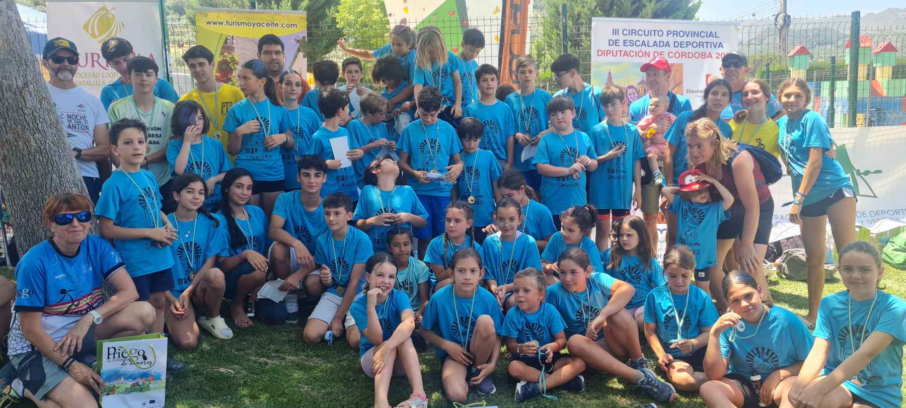 Participantes en la prueba.