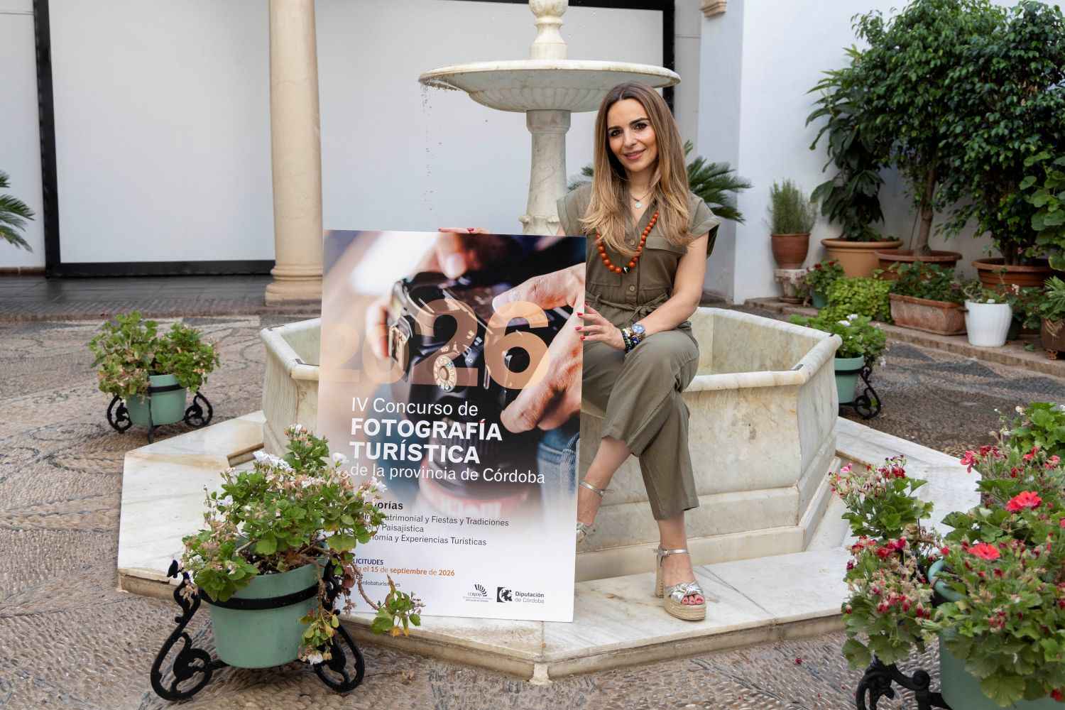 Narci Ruiz, delegada de Turismo de la Diputación de Córdoba.