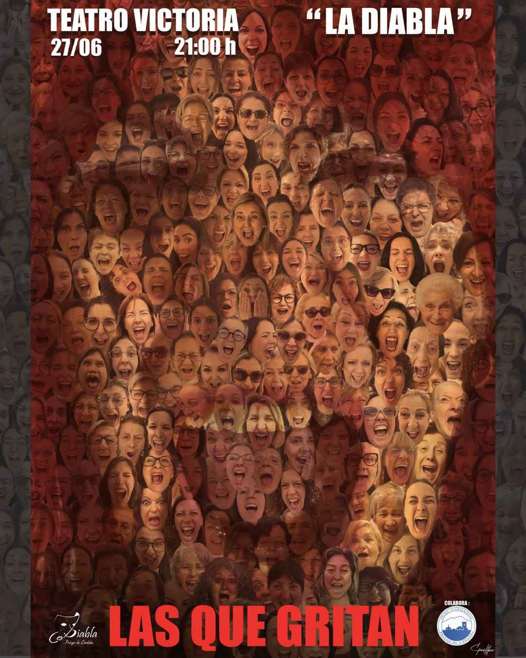 Cartel promocional de la obra.