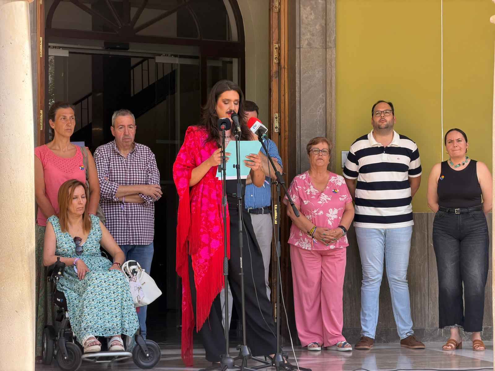 Lectura del manifiesto.