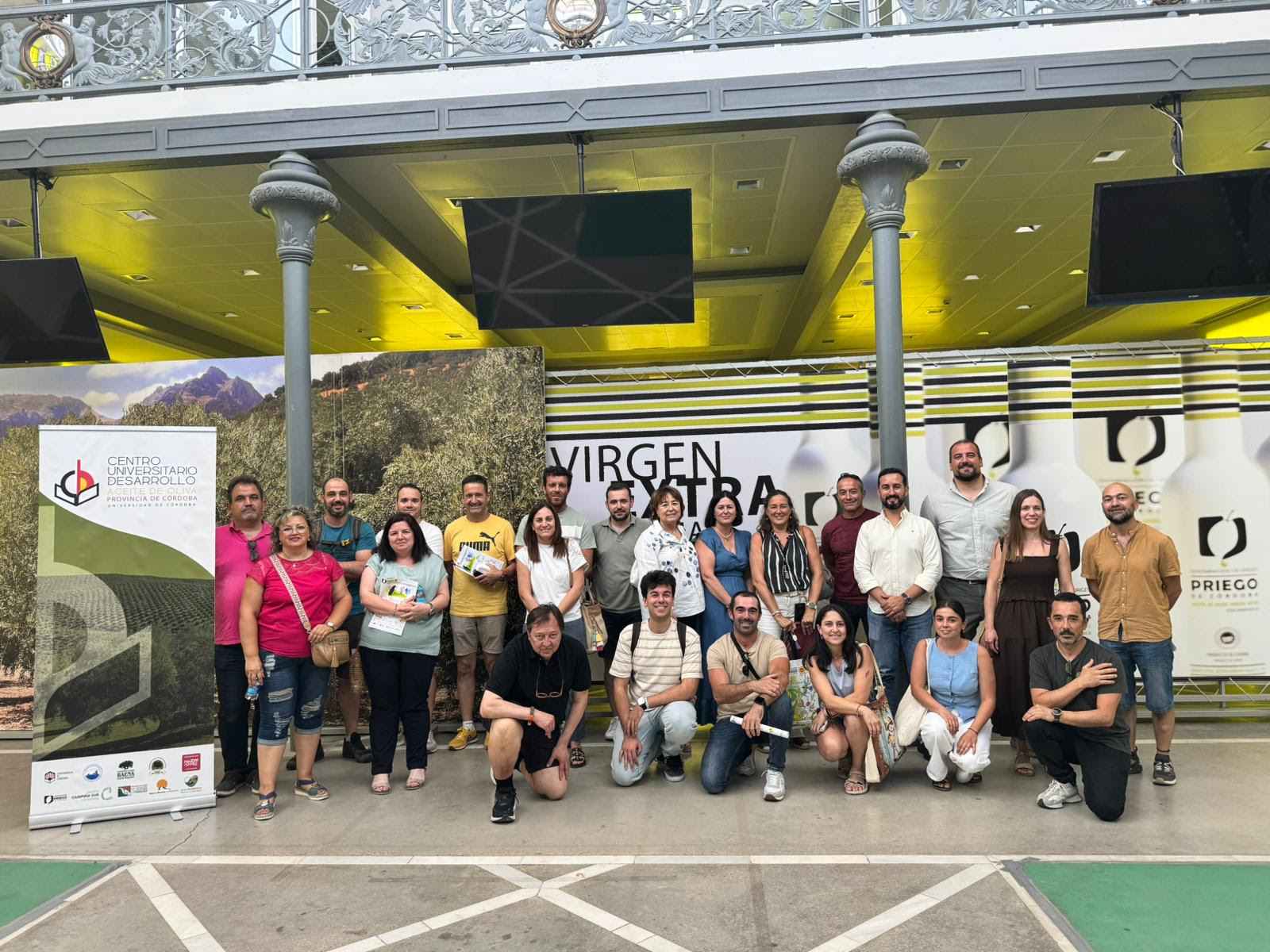 Participantes en las jornadas de la DOP Priego de Córdoba.