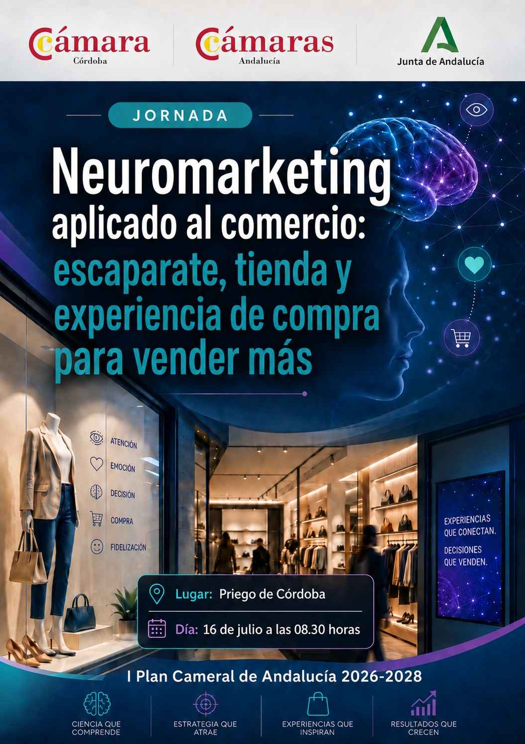 Cartel de la actividad formativa.