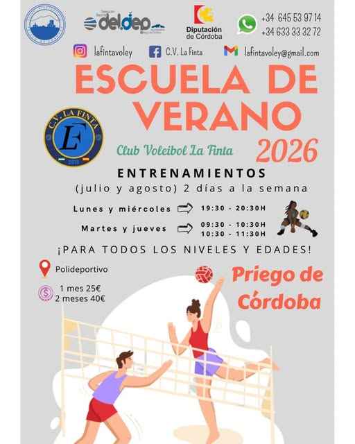 Cartel de la actividad.