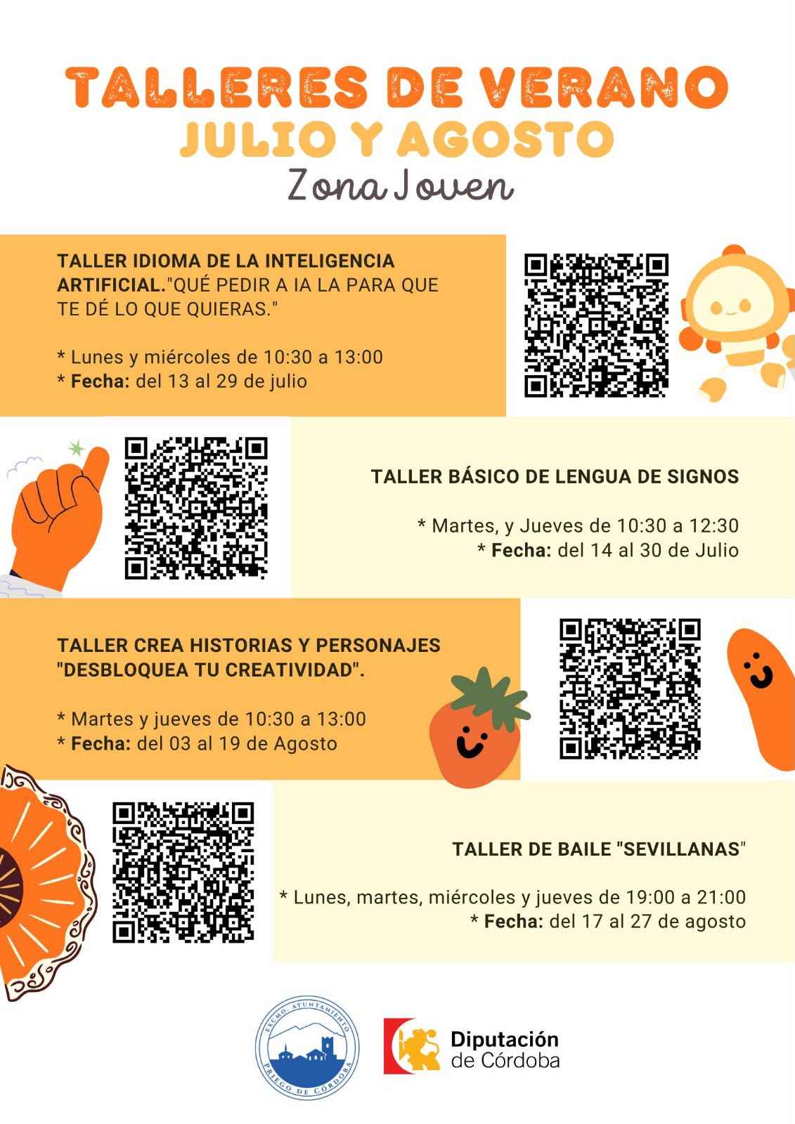 Cartel de la actividad.