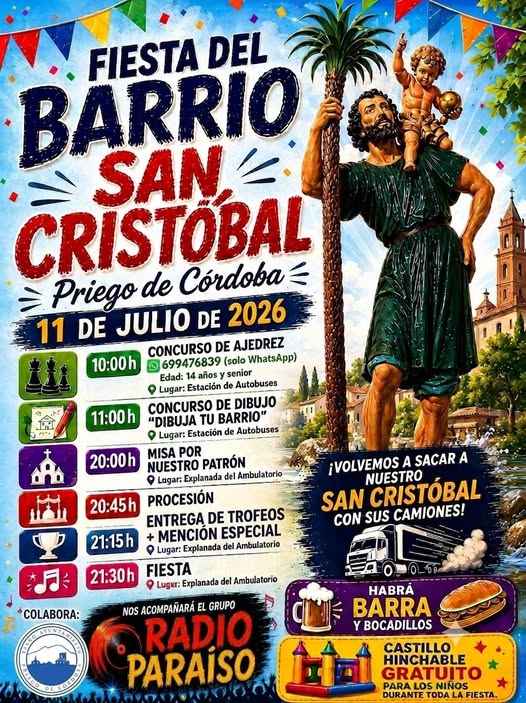 Cartel de la fiesta.