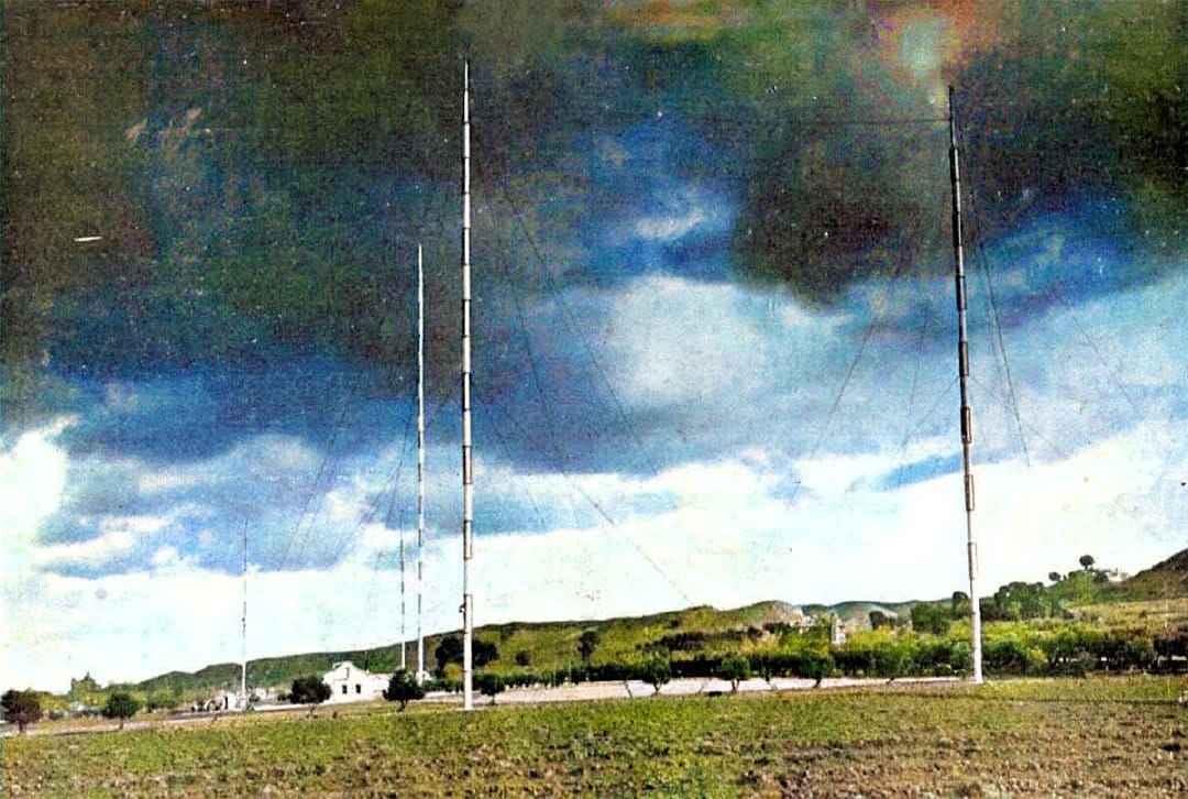 Torres y Antenas del Centro Emisor de Onda Corta de Transradio (Aranjuez).
