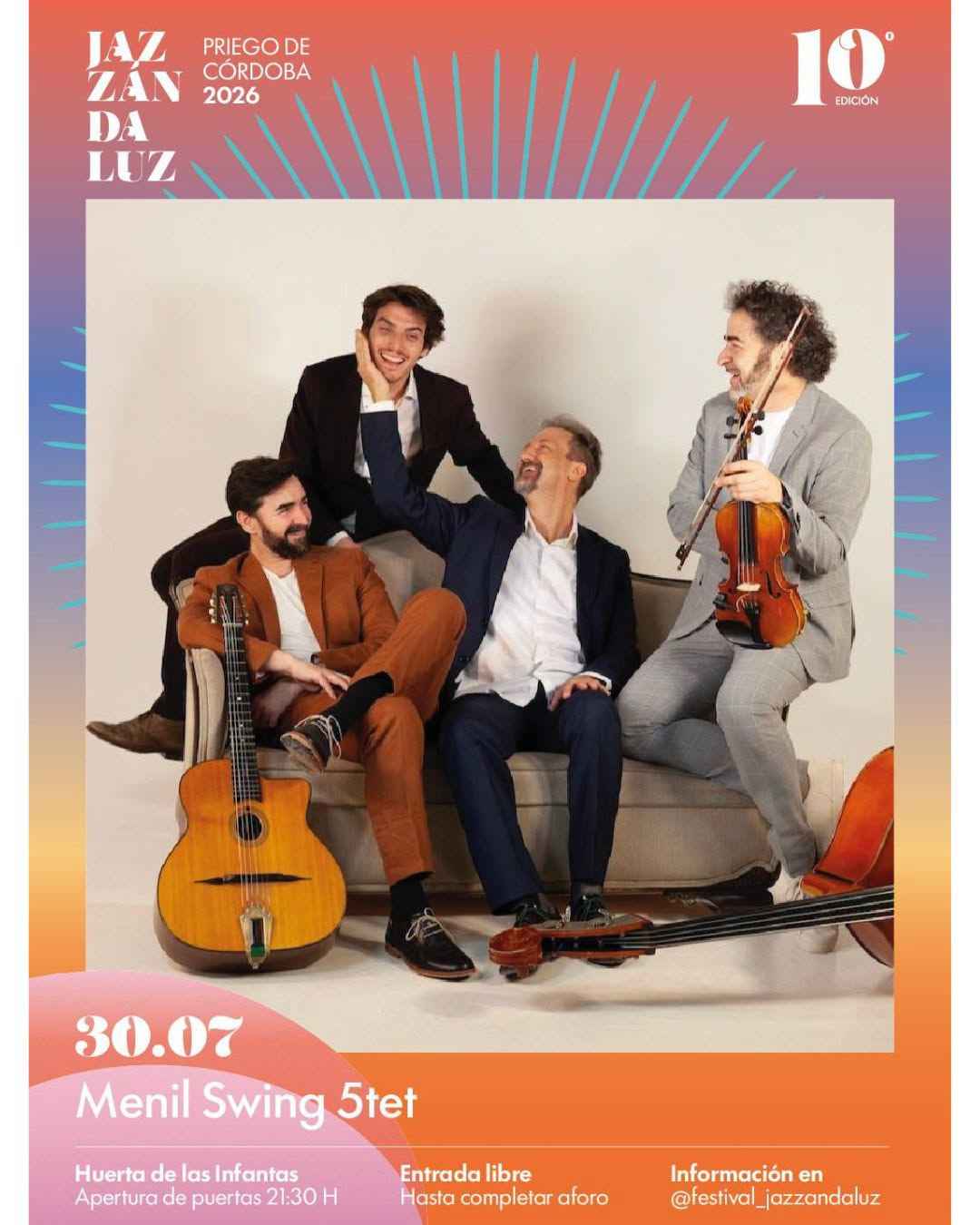 Cartel del concierto.