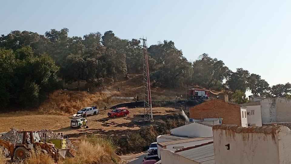 Imagen de la zona afectada.