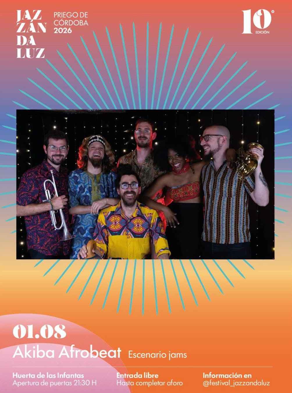 Cartel del concierto.
