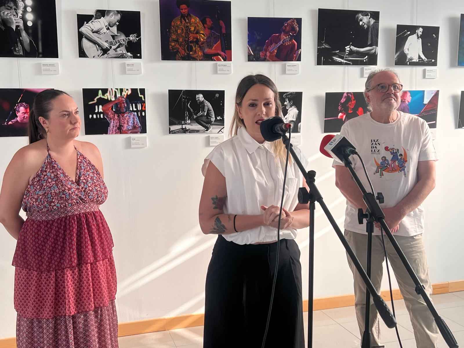 Imagen de la inauguración de la muestra.