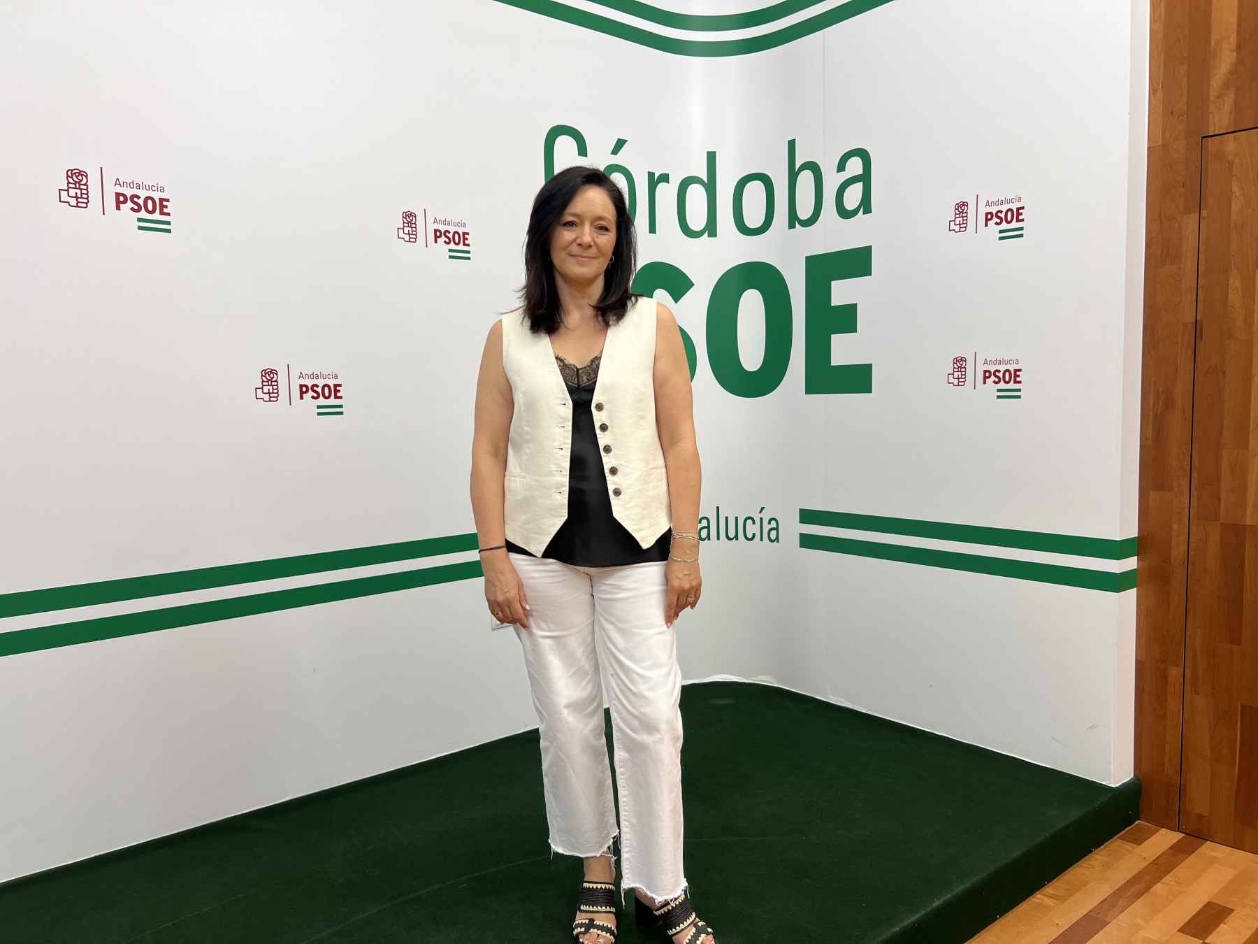 Rafi Crespín, secretaria general del PSOE de Córdoba