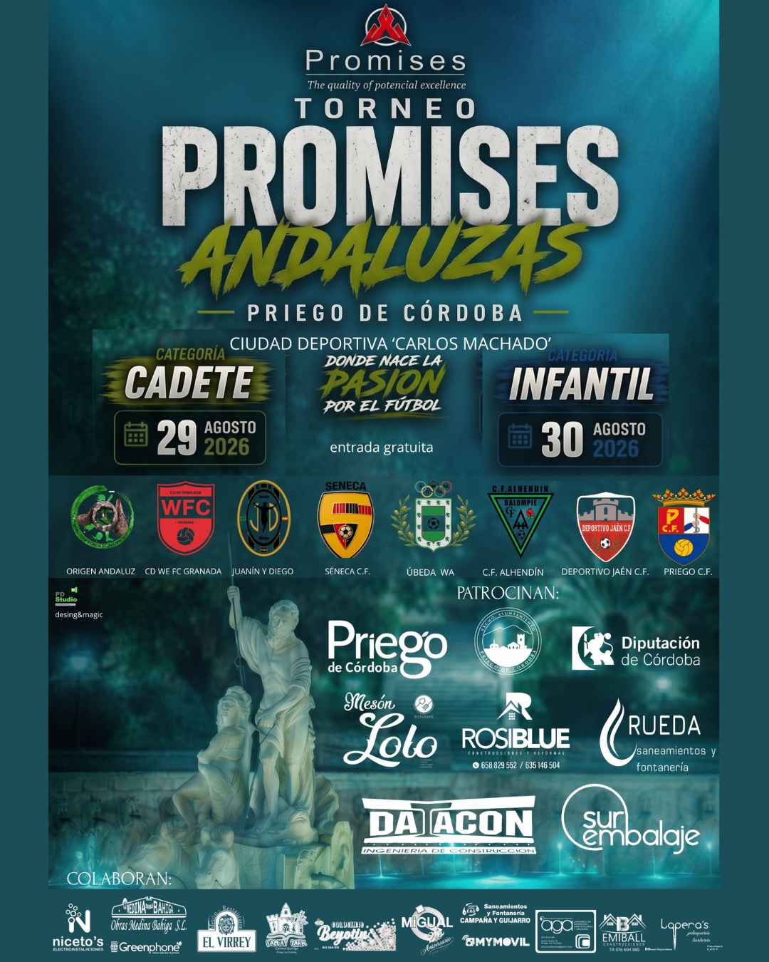 Cartel del torneo.