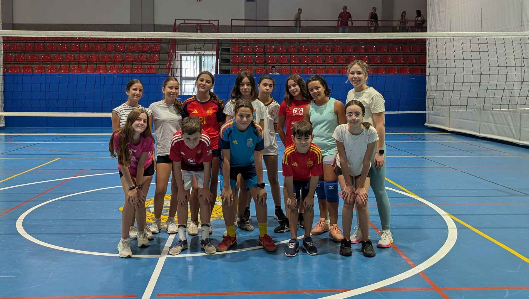 Escuela de Verano del Club Voleibol La Finta.
