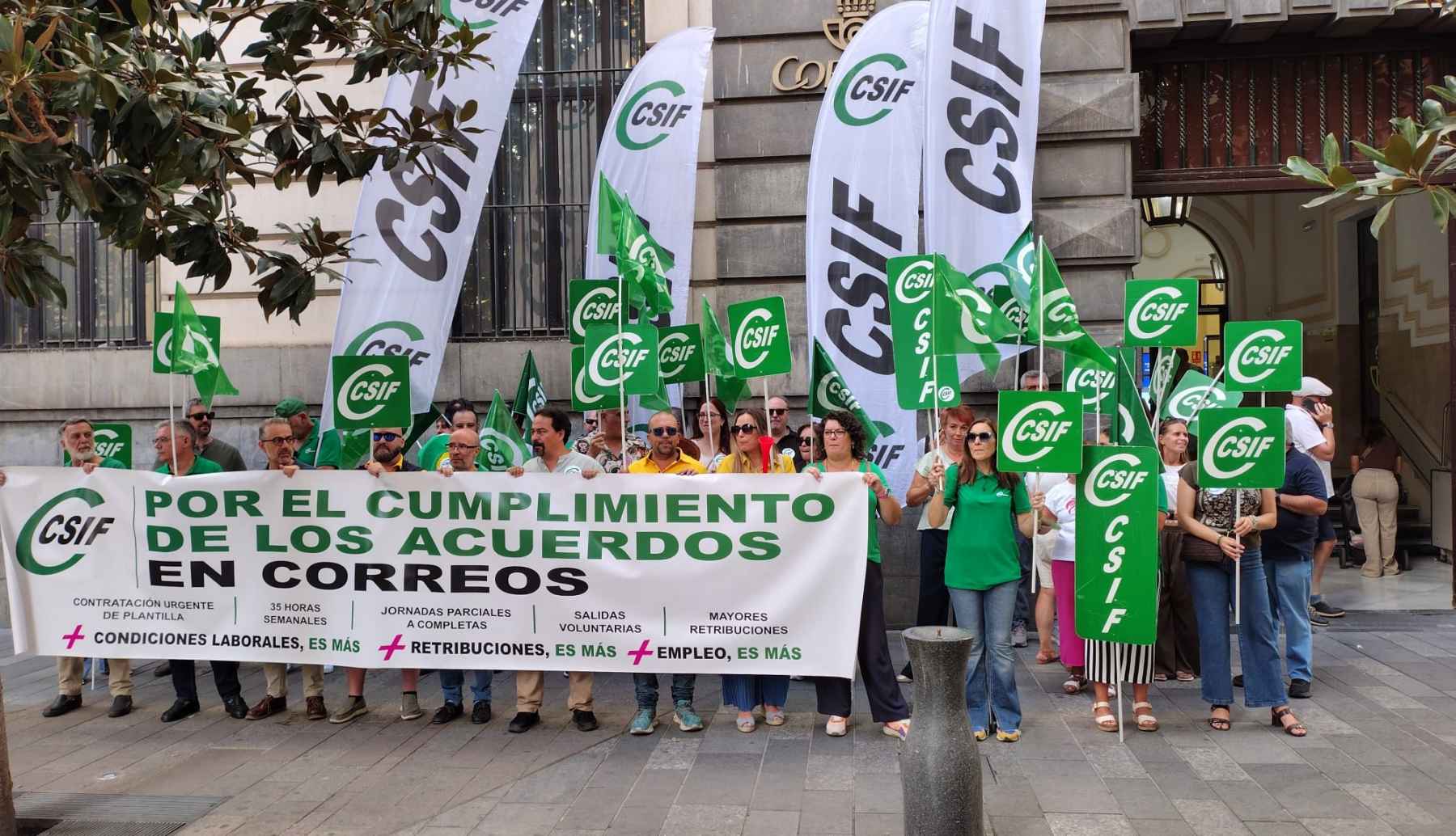 Imagen de la concentración.