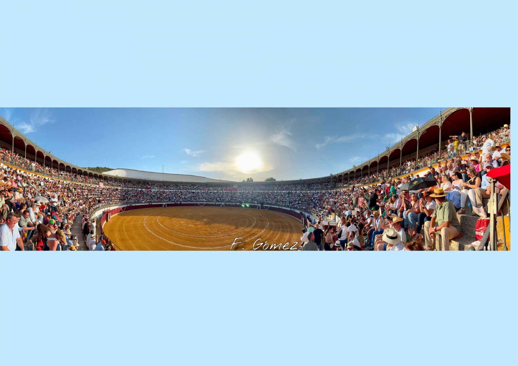 Vista panorámica del Coso de las Canteras.