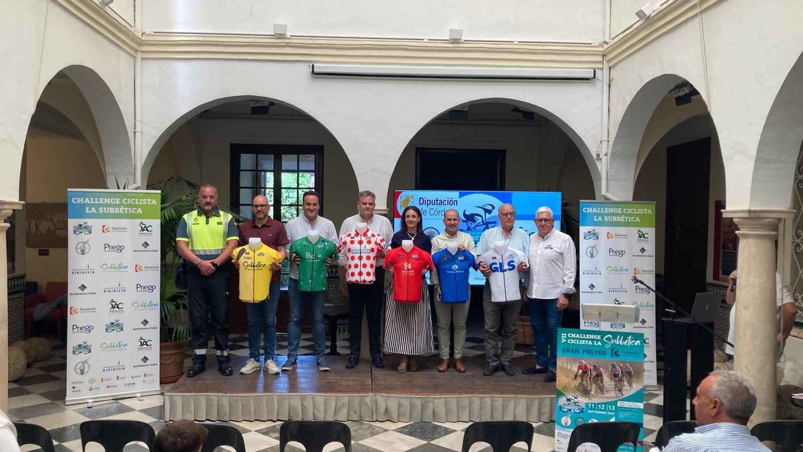 Imagen de la presentación de la prueba ciclista.