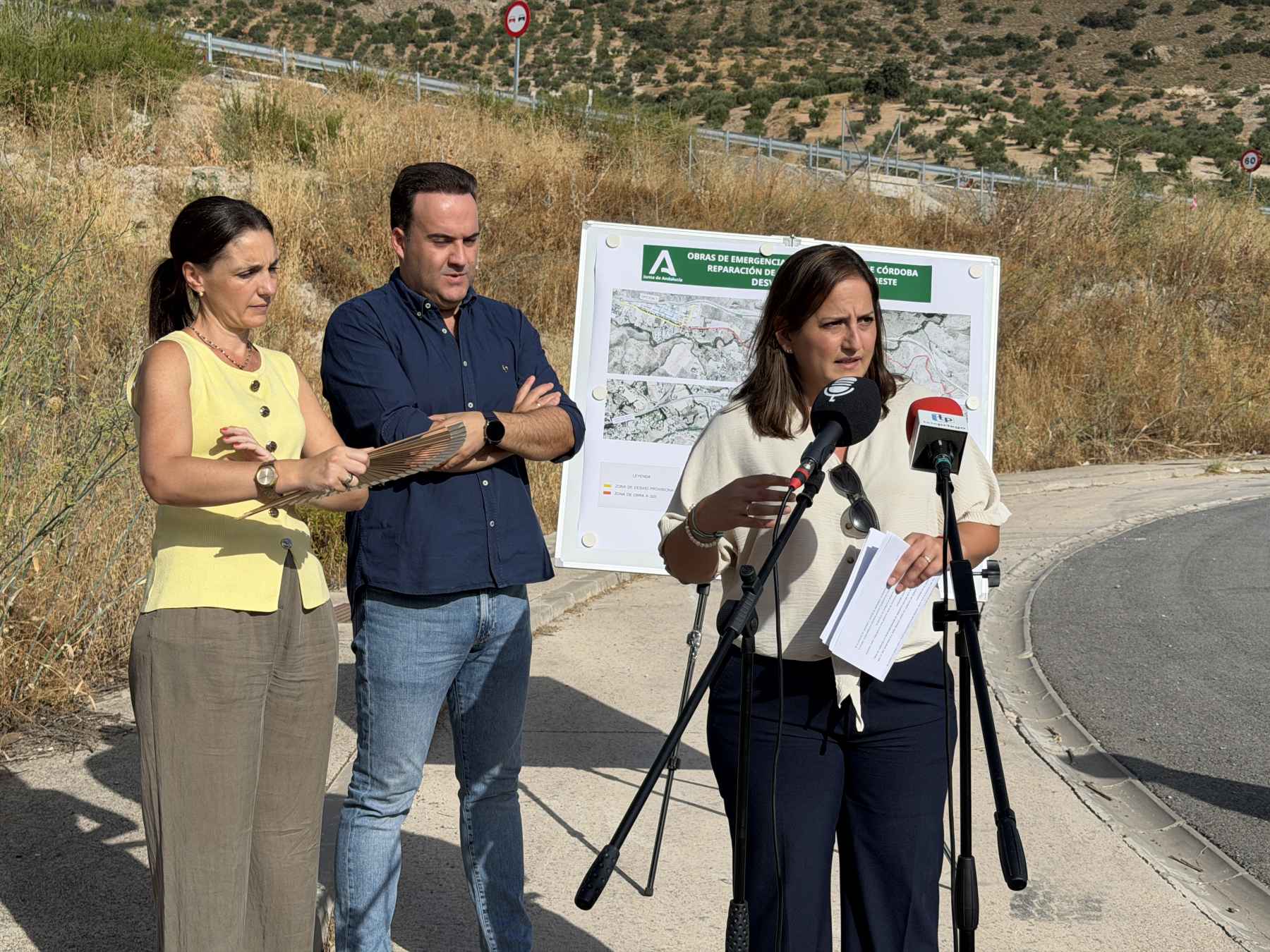 Comparecencia ante los medios.