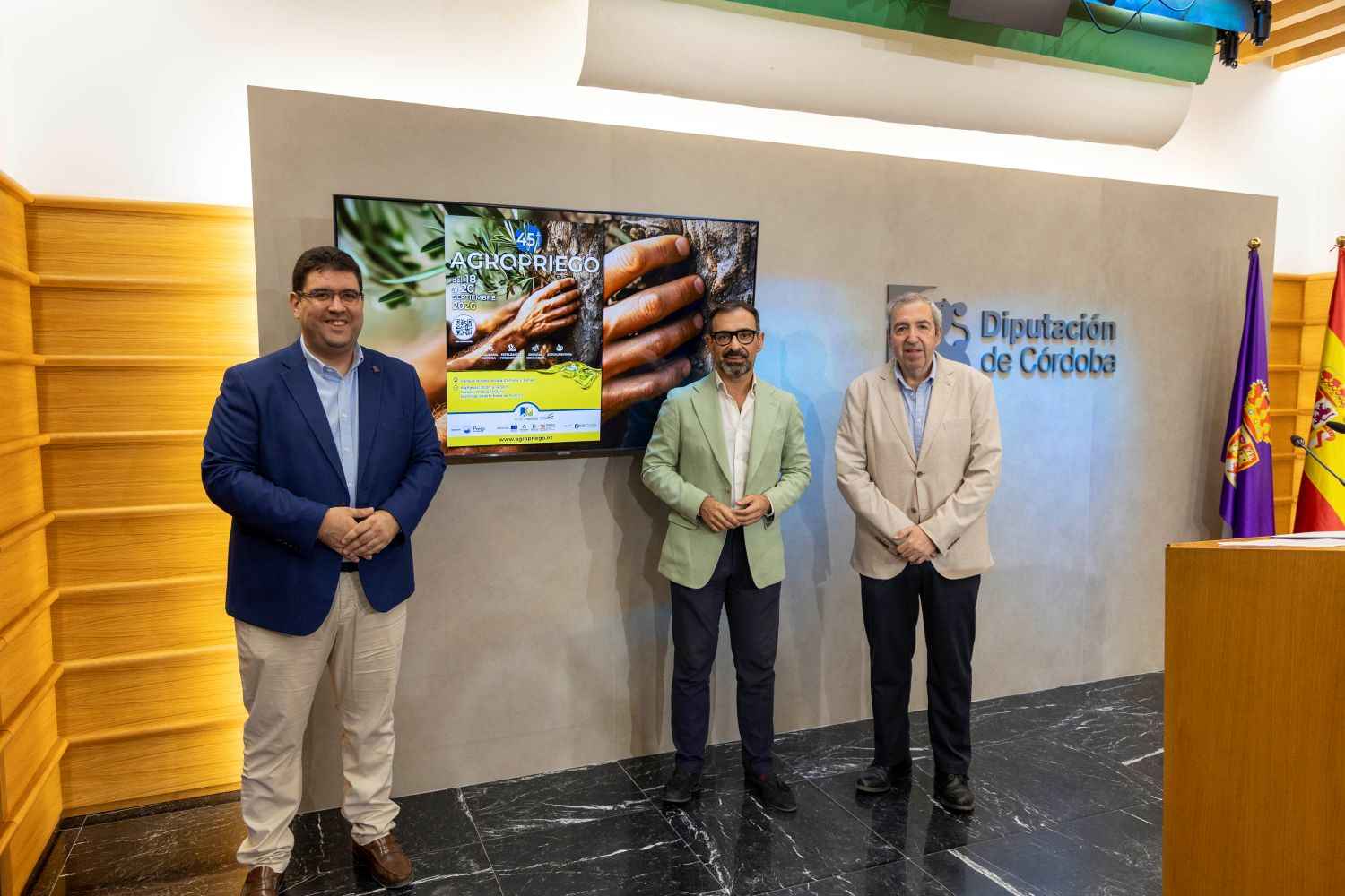 Presentación de Agropriego 2026 en la Diputación de Córdoba.