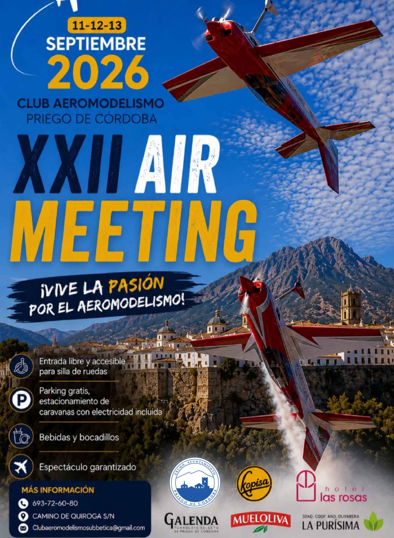Cartel del encuentro.