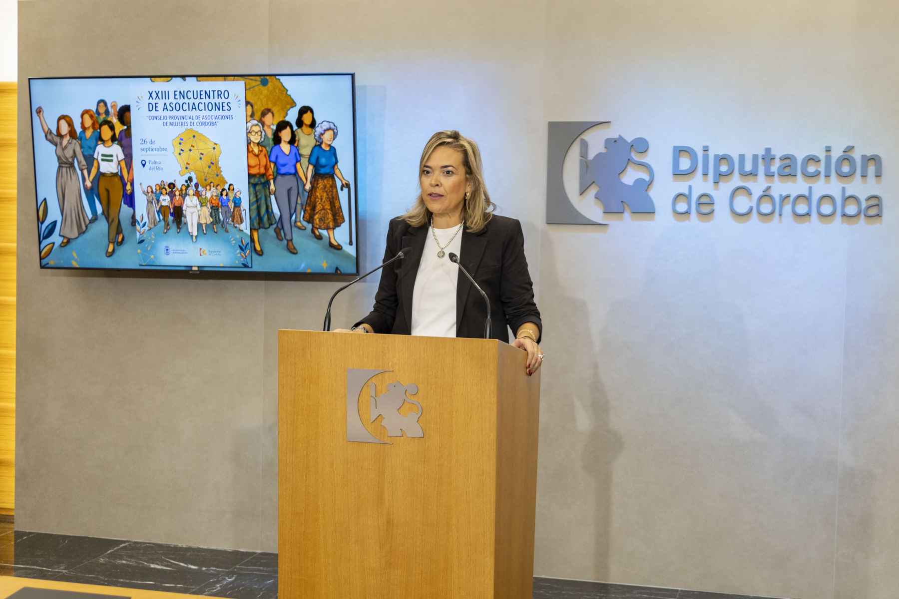 La Diputación impulsa la creación del Consejo Provincial de Asociaciones de Mujeres de Córdoba.