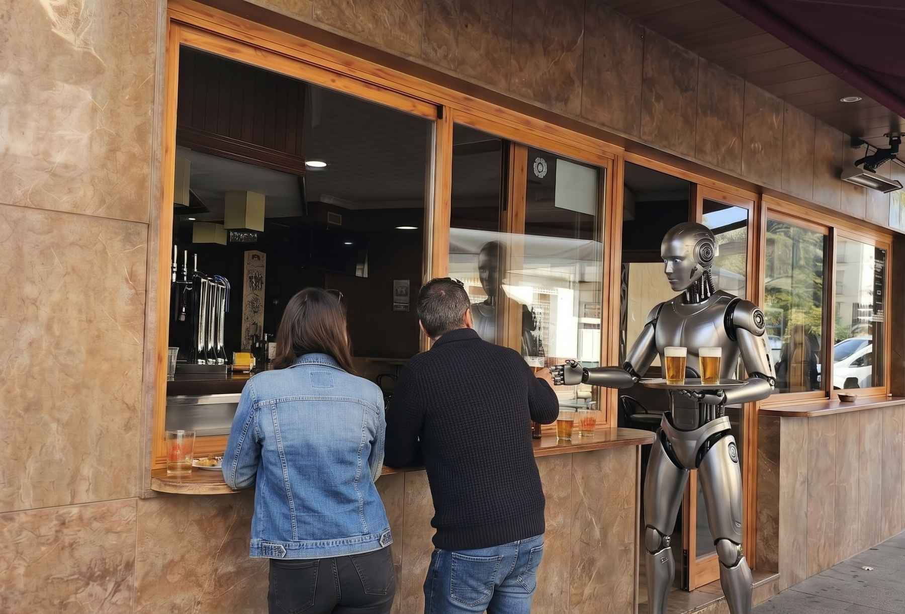 No me hace gracia que un robot llegue algún día al Azahara a servir cervezas como Nino o Jesús..