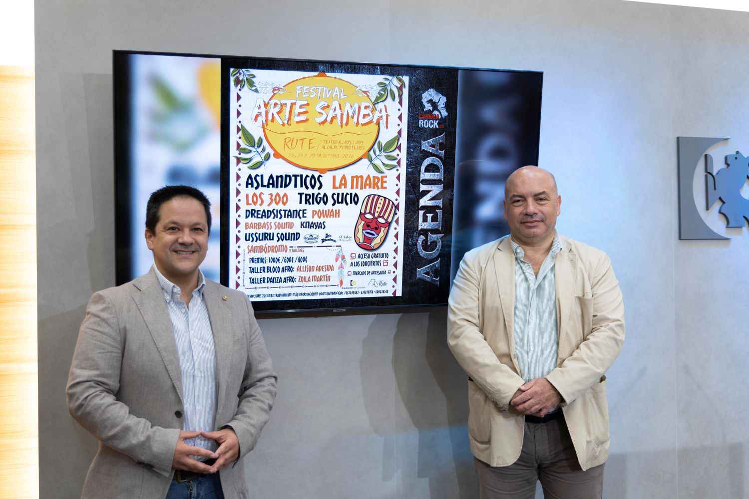 Presentación del Arte Samba Festival 2026 en la Diputación de Córdoba.