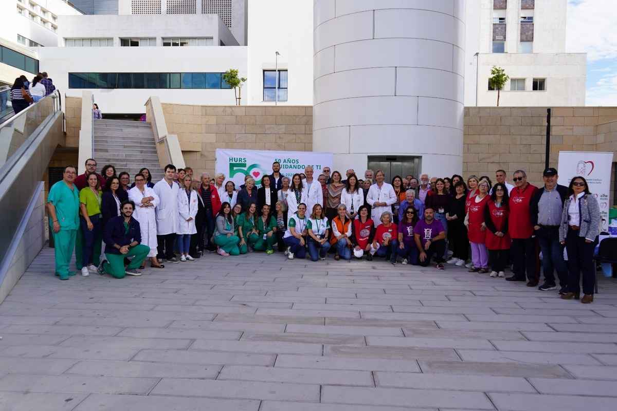 Feria de la Salud en el Hospital Reina Sofía.