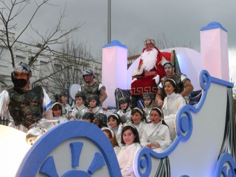 Carroza del Rey Melchor, perteneciente a la asociación cultural Kaliagua (Foto: R. Cobo)