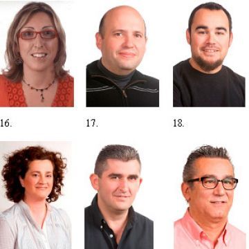 Lista de Izquierda Unida para las Municipales de 2011. (Foto: Cedida)