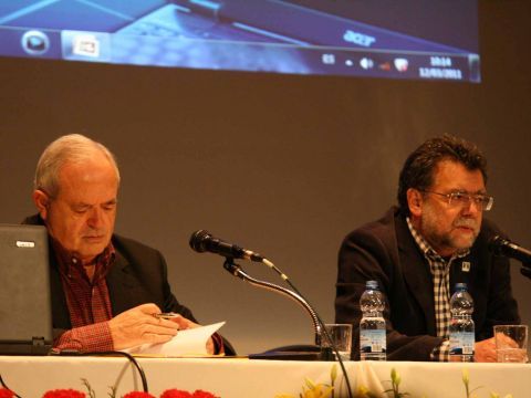 Imagen de la ponencia de Antonio Ramos. (Foto: Cedida)