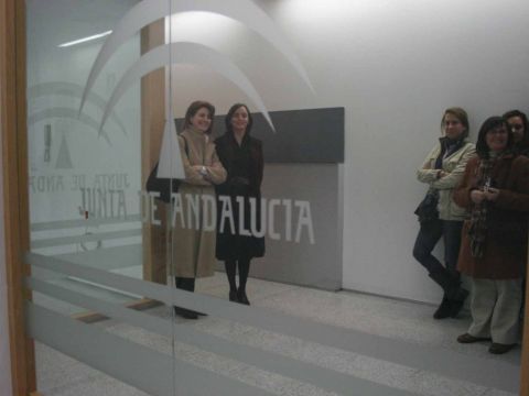 Imagen de la visita a las instalaciones. (Foto: Antonio J. Sobrados)