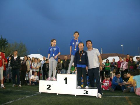Podio con presencia prieguense. (Foto: Cedida)