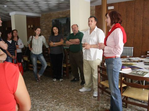 Imagen de la apertura de las jornadas en el hotel Río-Piscina. (Foto: Antonio J. Sobrados)