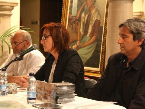 Imagen de la presentación del libro "Remansos". (Foto: Antonio J. Sobrados)