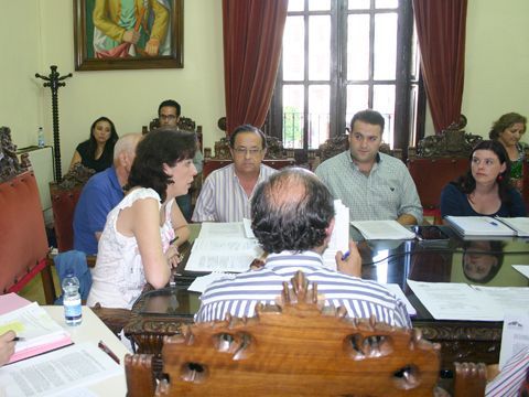 Ceballos, junto a Forcada, Valdivia y Pacheco. (Foto: R. Cobo)