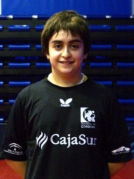 Iván Cuevas, jugador del CajaSur Priego Tenis de Mesa. (Foto: Priego TM)