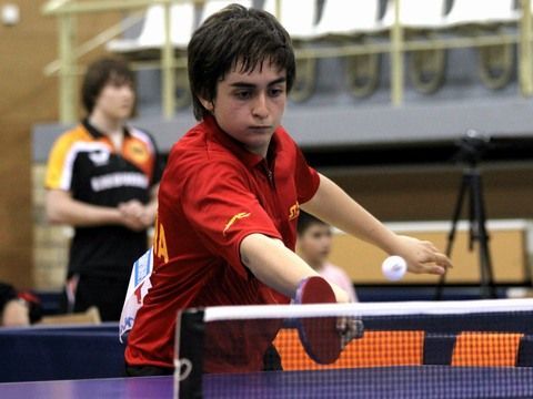 Iván Cuevas participando con la selección nacional. (Foto: RFETM)
