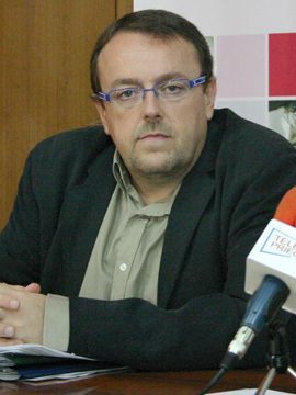 Javier Tarrías, viceportavoz del grupo municipal socialista. (Foto: R. Cobo)