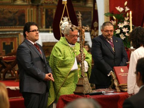 Los miembros de la nueva junta de gobierno prometieron su cargo el pasado sábado. (Foto: Antonio J. Sobrados)