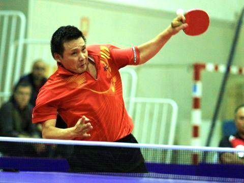 Juanito en el transcurso de uno de sus dos partidos. (Foto: Íñigo Villacieros - RFETM)