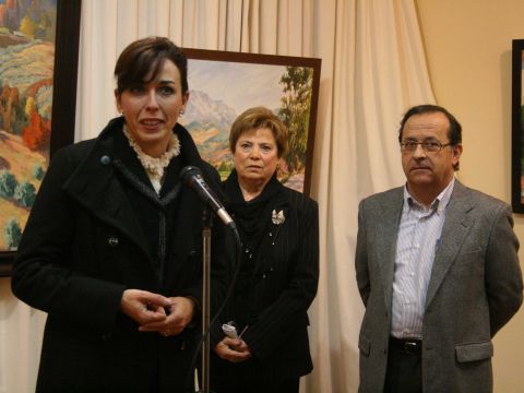 Imagen de la inauguración de la exposición. (Foto: Antonio J. Sobrados)