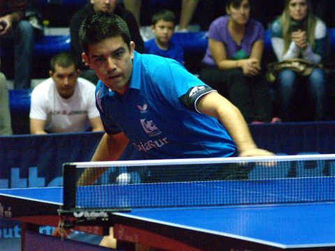 José Miguel Ramírez, jugador del CajaSur Priego Tenis de Mesa. (Foto: Dele)