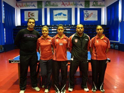 Equipo tunecino.