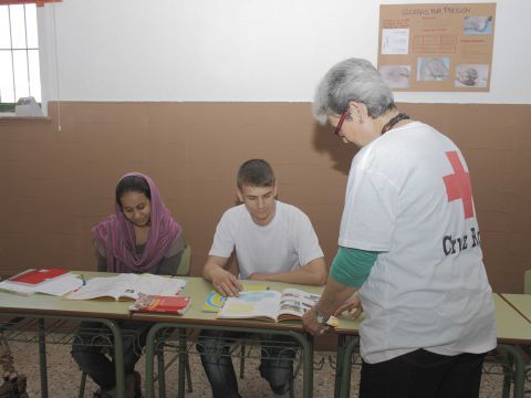 Clases de español a inmigrantes. (Foto: Cedida)