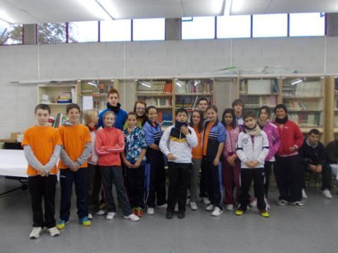 Grupo del CEIP Virgen de la Cabeza, ganador de la cesta. (Foto: Cedida)