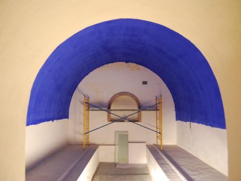 Aspecto actual del espacio mitraico del Museo Arqueológico Municipal. (Foto: Cedida)