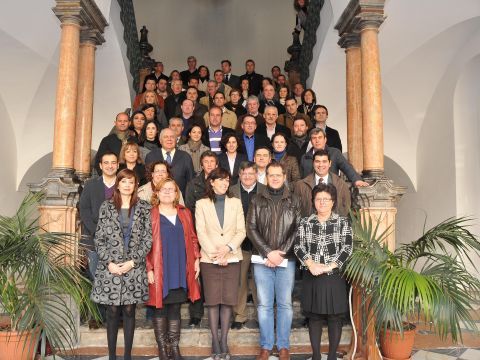 Representantes provinciales y de los ayuntamientos. (Foto: Cedida) 