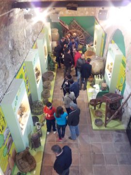Imagen de la exposición Entre olivares. (Foto: A.J.S.)